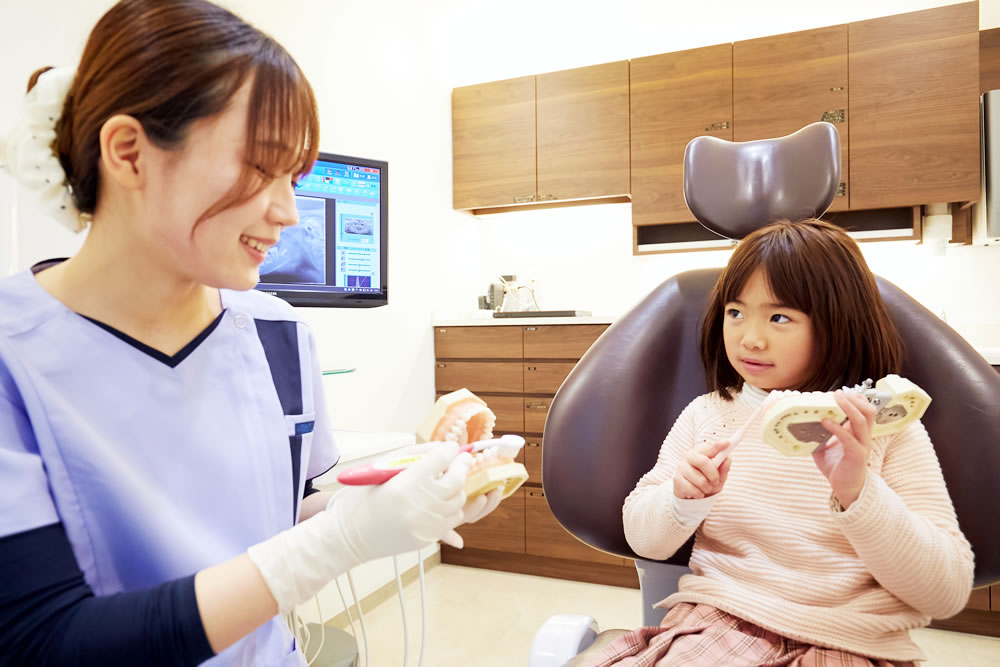 お子さまの緊張緩和