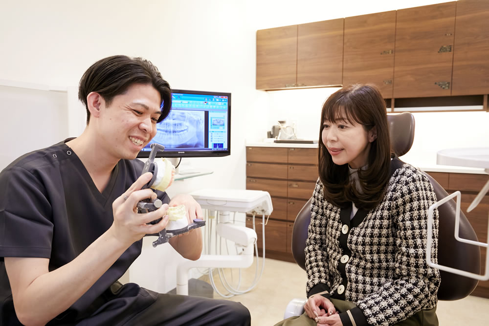 体質や噛み合わせも考慮