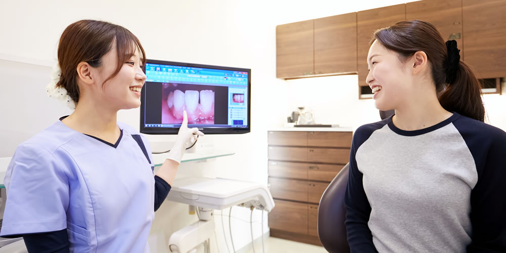 歯科衛生士による計画的な予防